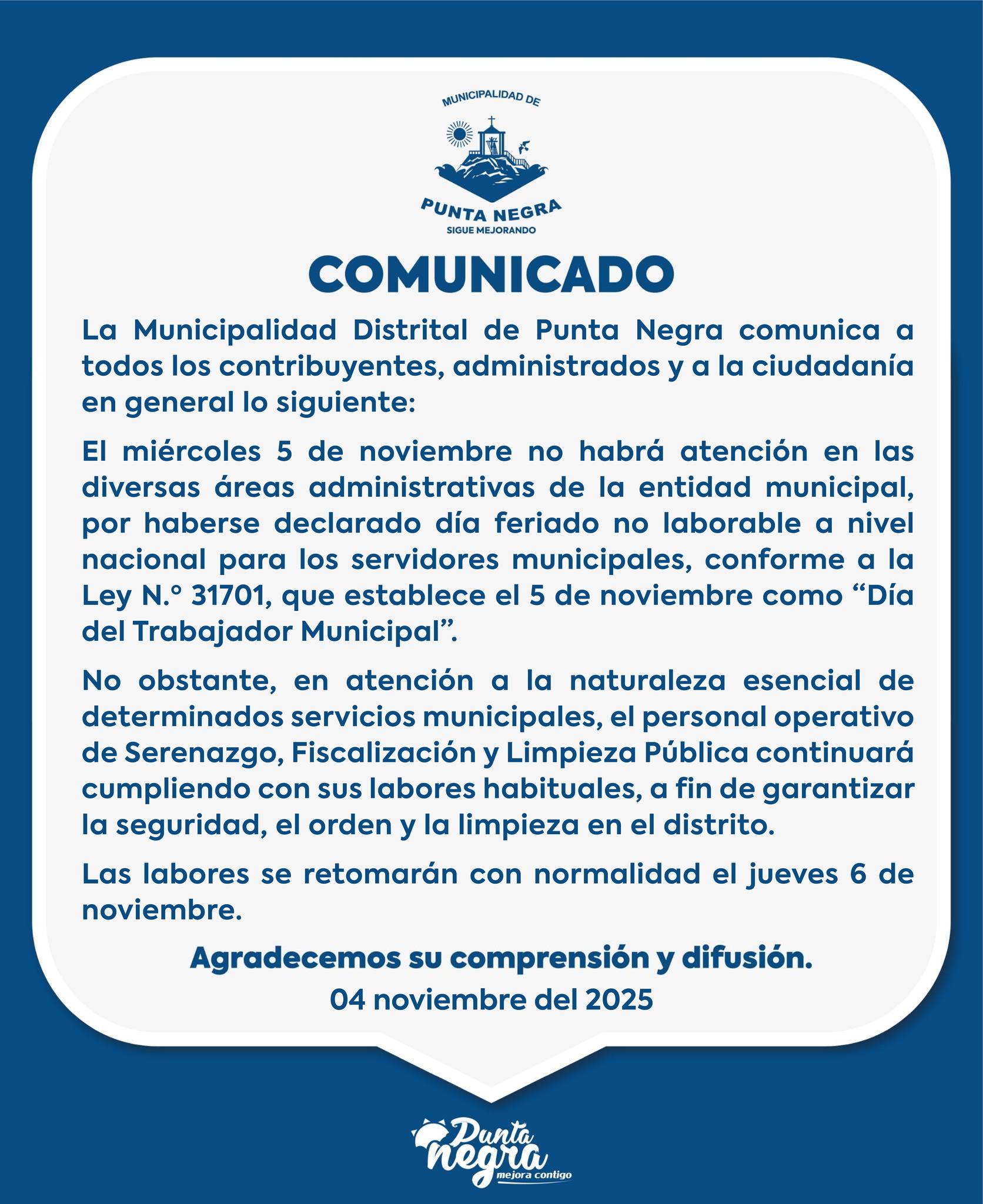 Comunicado 040